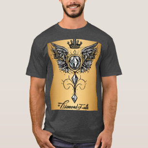 "Diamond Faith Design T - Shirt - Einzigartig, küh