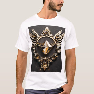 "Diamond Fath Design T-Shirt - Unique, Gras Graphi