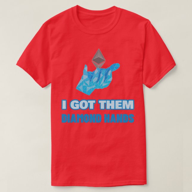 Diamond Hands Daytrader Shirt Design (Design vorne)