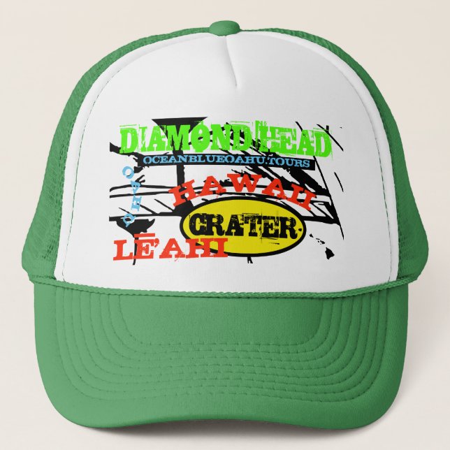 DIAMOND HEAD CRATER TRUCKERKAPPE (Vorderseite)