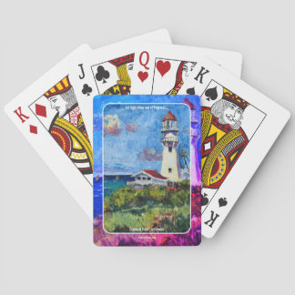 Diamond Head Leuchtturm Spielkarten