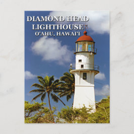 Diamond Head Lighthouse, O'ahu, Hawai'i Postcard Postkarte