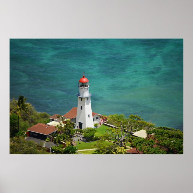 Diamond Head Lighthouse Poster (Vorne)