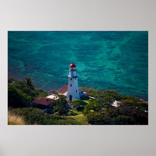Diamond Head Lighthouse Poster (Vorne)