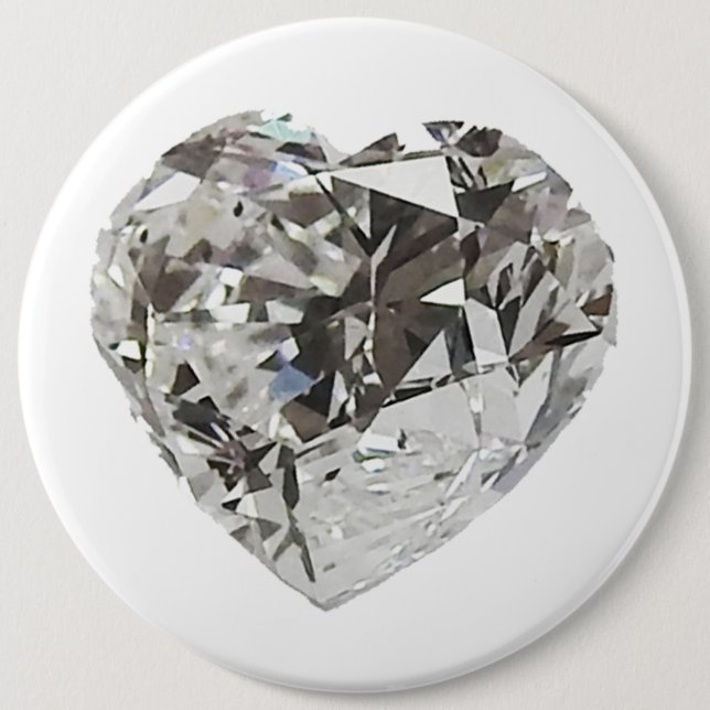 Diamond Heart Button (Vorderseite)