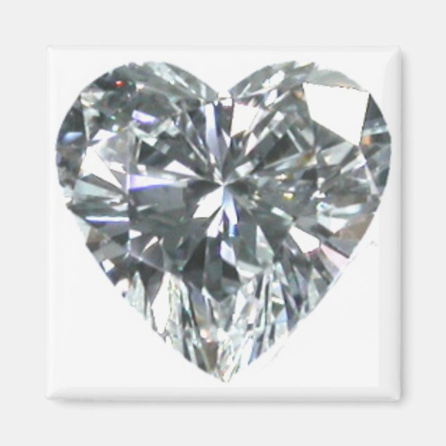 Diamond Heart Magnet (Vorne)