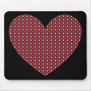 Diamond Heart Mousepad