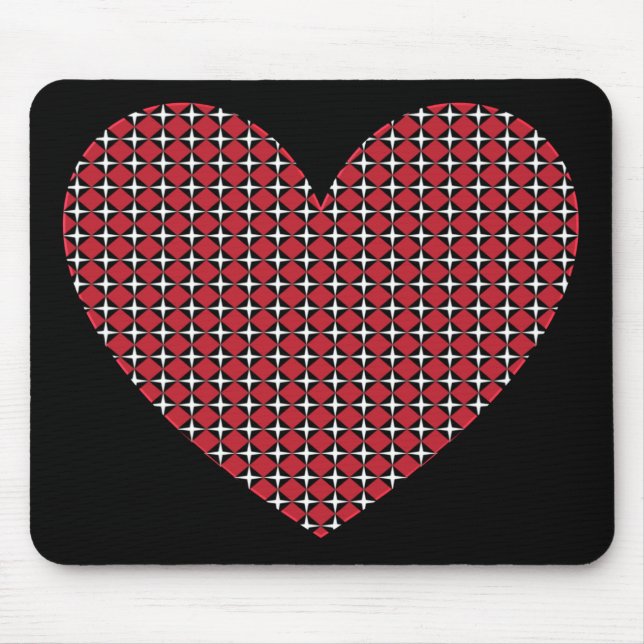 Diamond Heart Mousepad (Vorne)