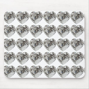 Diamond Heart Mousepad