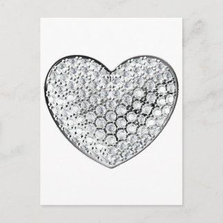 Diamond Heart Postkarte
