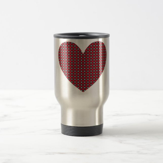Diamond Heart Reisebecher (Mittel)