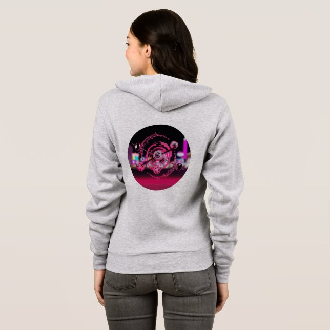 Diamond Heart Vegas Liebe Hoodie 💖 💎 (Schwarz voll)