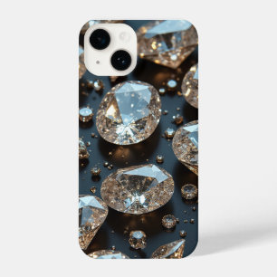 Diamond iPhone Case sieht wie echter Diamant-Luxus 14 Hülle
