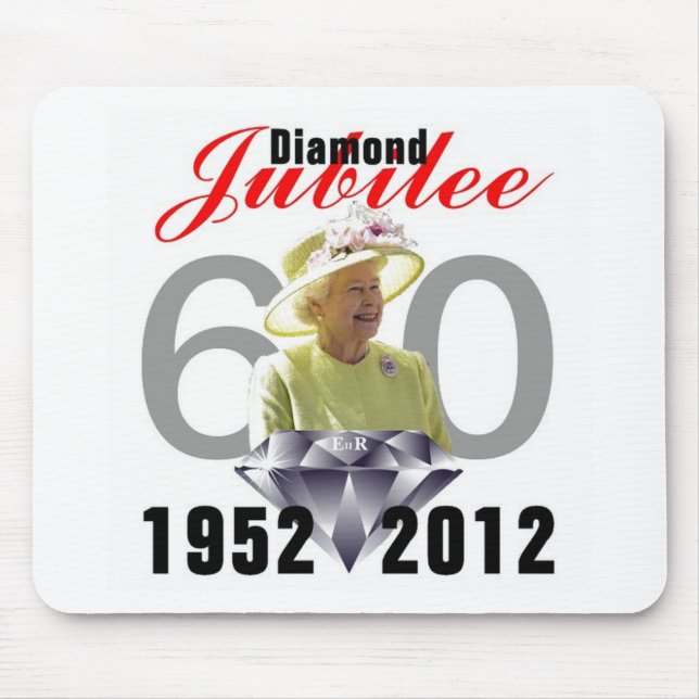 Diamond Jubilee 1952-2012 Mousepad (Vorne)