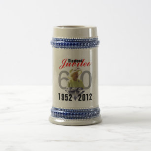Diamond Jubilee 1952-2012 Stein Bierglas