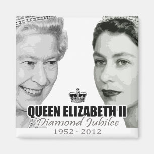 Diamond Jubilee Magnet