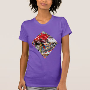 Diamond - Las Vegas Playing Card Shape-T - Shirt