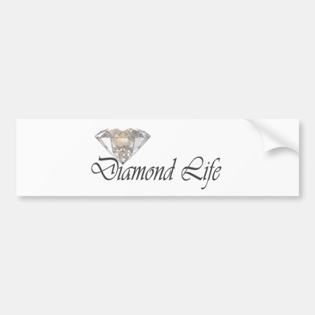 Diamond Life Autoaufkleber (Vorne)