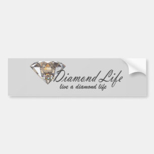 Diamond Life Autoaufkleber
