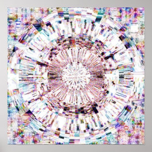 Diamond Mandala 1.1 Poster