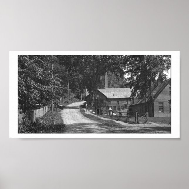 Diamond Mills Paper Co. Millburn NJ Poster (Vorne)