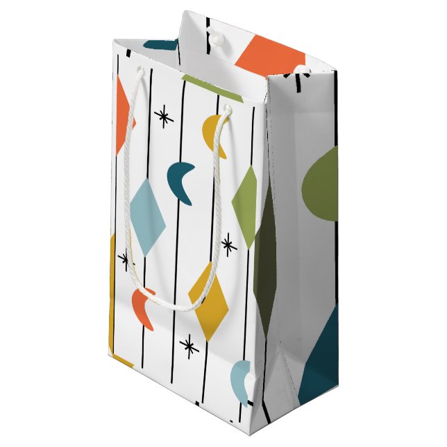 Diamond Moons Kleine Geschenktüte (Vorderseite Schrägansicht)