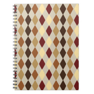 Diamond-Muster-Notebook Notizblock