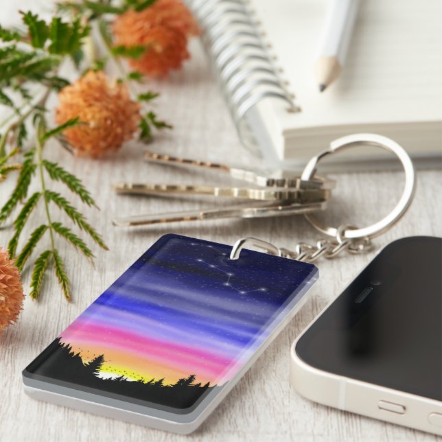 Diamond Night Schlüsselanhänger (Vorderseite rechts)