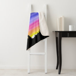 Diamond Night Sherpa Blanket Sherpadecke