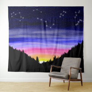 Diamond Night Tapestry Wandteppich