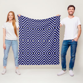 Diamond-optische Illusion Blanket Fleecedecke