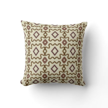 Diamond Pattern Cream Brown 
