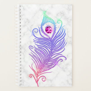 Diamond Peacock Feathers Marmorplaner Planer