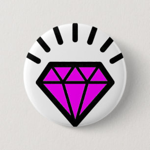 diamond-pink button