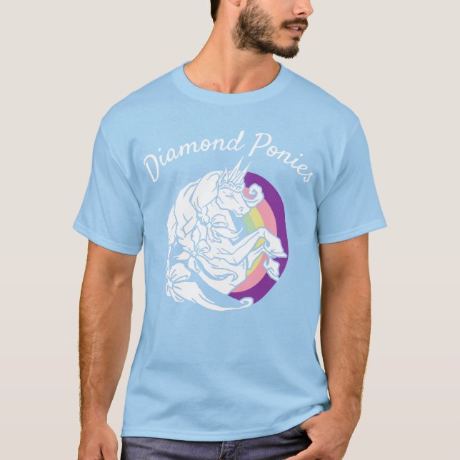 Diamond Ponies Kickball Team Shirt (Vorderseite)