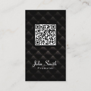 Diamond Quilt QR Code Promoteur Carte de visite