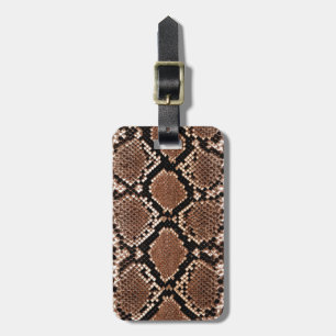 Diamond Rattlesnake Snake Skin Gepäckanhänger