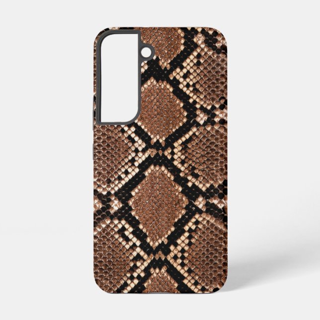 Diamond Rattlesnake Snake Skin Samsung Galaxy Hülle (Rückseite)