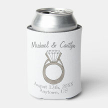 Diamond Ring Wedding Engagement Party Dusche