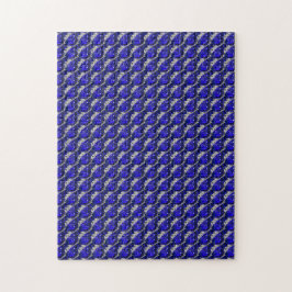 Diamond Sapphire Gemstone Art, blau