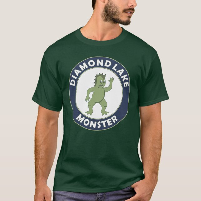 Diamond See-Monster T-Shirt (Vorderseite)