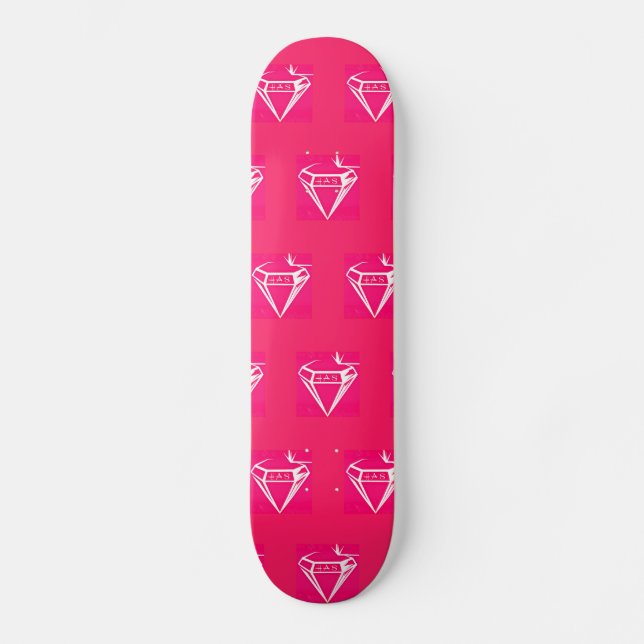 Diamond Skateboard par HAS Jewels (Recto)