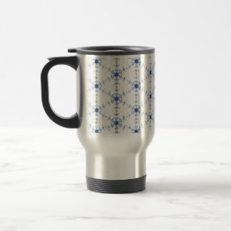 Diamond Snowflake Pattern Beer Stein Reisebecher
