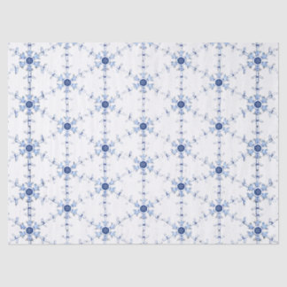 Diamond Snowflake Pattern Wrapping Paper Seidenpapier