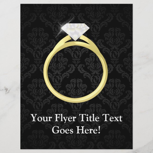 Diamond Solitaire Ring Flyer (Vorne)