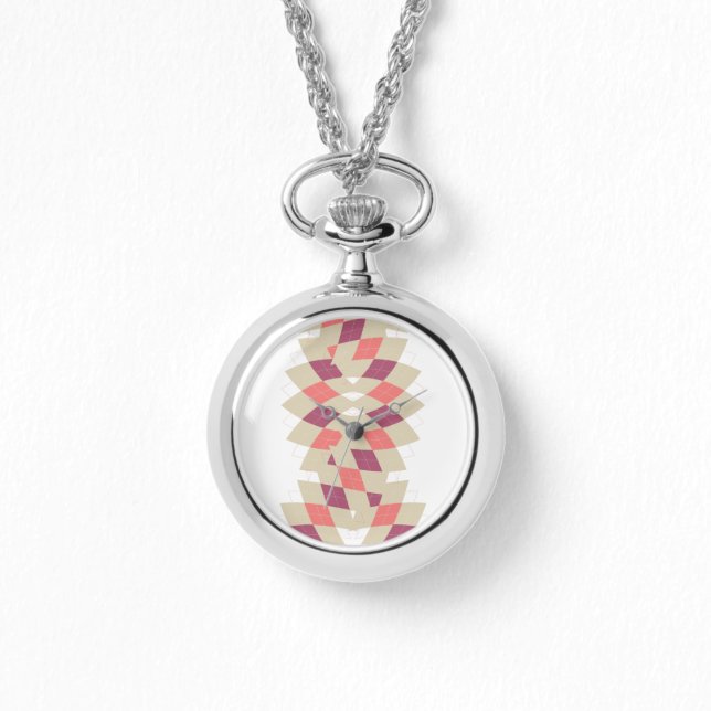 Diamond-Swirl-Muster Armbanduhr (Vorderseite)