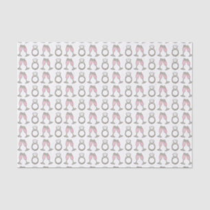 Diamond Verlobung Hochzeitsring Pink Champagne Seidenpapier