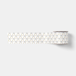 Diamond Verlobung Hochzeitsring White Gold Satinband