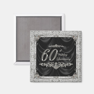 Diamond Wedding Anniversary Magnet