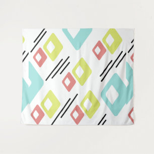 Diamonds Art Colorado White Wandteppich